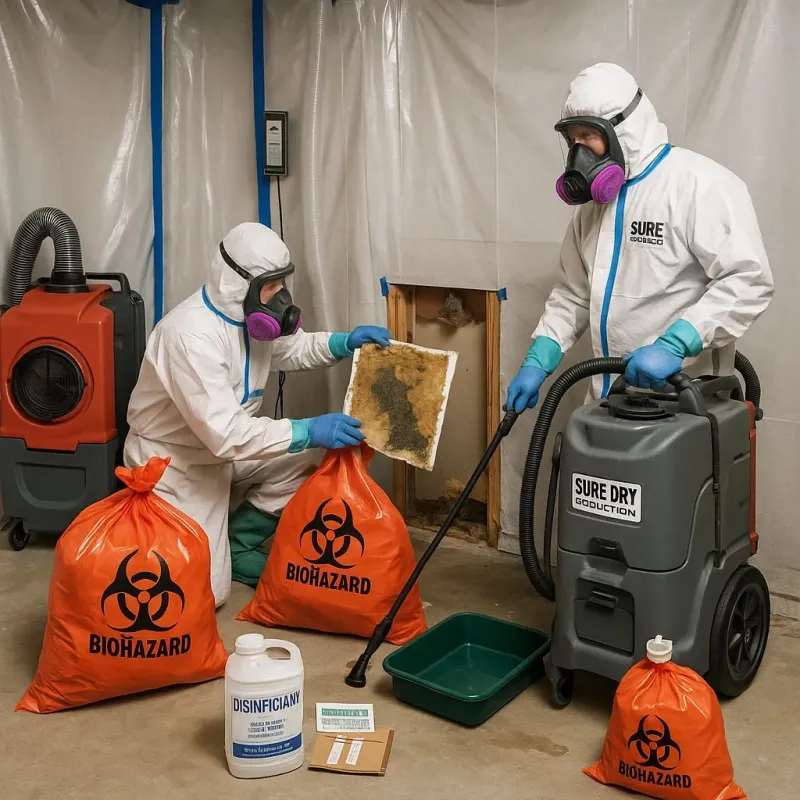 Contaminated Water Handling Protocols process in Waverly, OH
