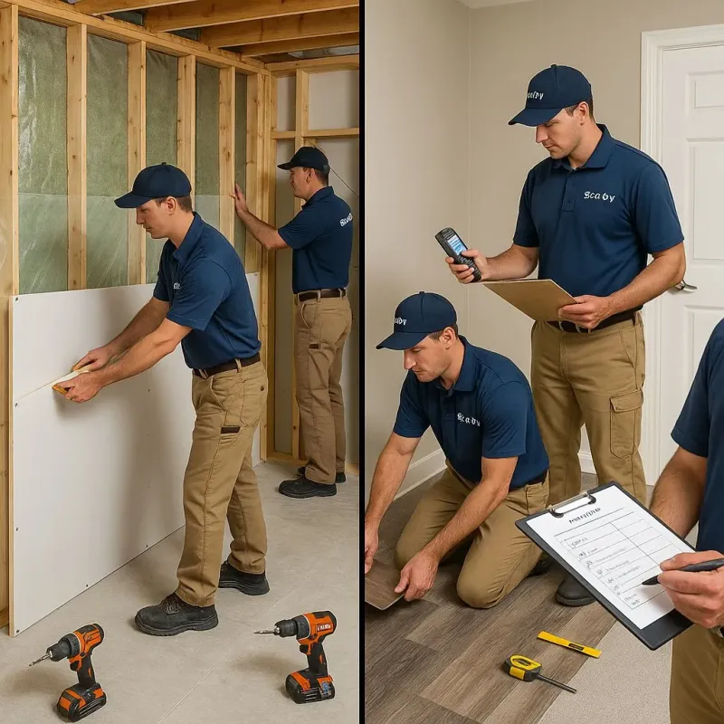 Repairs and Reconstruction process in Waverly, OH