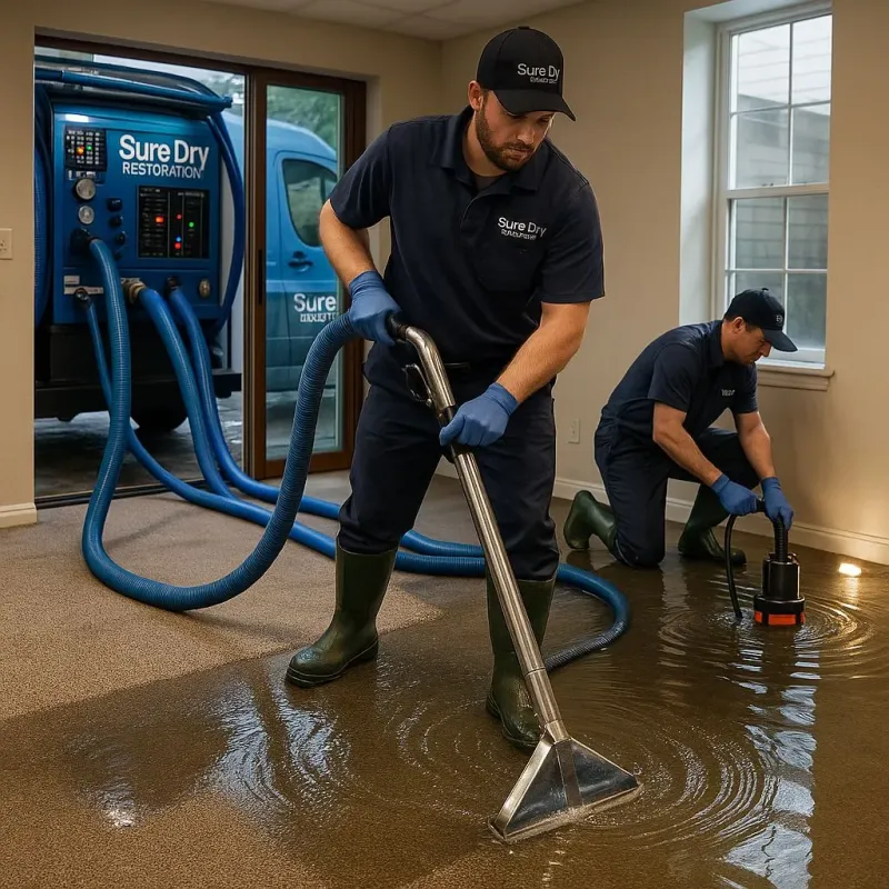 Water Extraction and Removal process in Waverly, OH